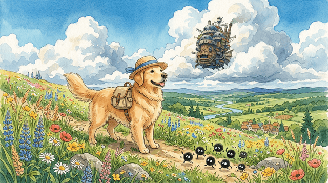 Studio Ghibli-esque